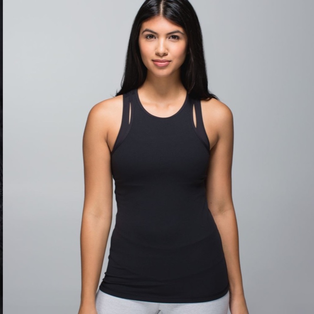 Lululemon Black Inspiration Tank
